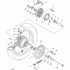 TT-R125 Заднее колесо
