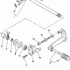 XT225MC/XT225M Переключение скоростей