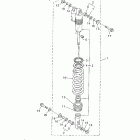 WR 400F Задняя подвеска