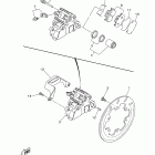 TT-R250 Задний суппорт тормозной