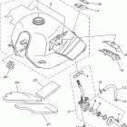 XT225MC/XT225M Топливный бак