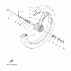TT-R225 Переднее колесо