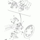 YZ 426F Задний суппорт тормозной
