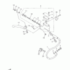 WR 400F Главный тормозной цилиндр,передний
