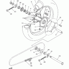 YZ 125 Заднее колесо