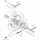 YZ 80 Заднее колесо