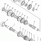 XT225MC/XT225M Трансмиссия
