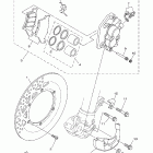 YZ 125 Передний тормозной суппорт