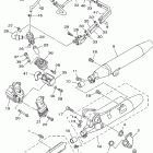 V STAR 650 CUSTOM-XVS650M/XVS650MC Выхлопная система