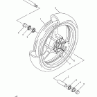 YZF-R6 Переднее колесо