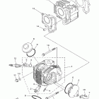 TT-R90 Головка цилиндра