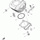 TW200MC/TW200M Цилиндр