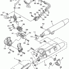 V-STAR CUSTOM-XVS650LC/XVS650L Выхлопная система