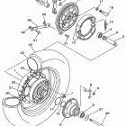 V Star Classic Заднее колесо