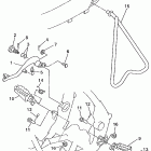 YZ 400F Подножки