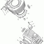 VIRAGO 1100-XV 1100 Цилиндр