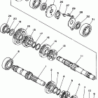 TW200LC/TW200L Трансмиссия