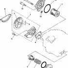 XT225L/XT225LC Масляный насос