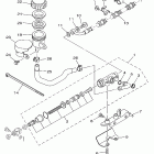 V Star 1100 Задний торм цилиндр