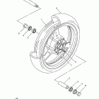 YZF-R6 Переднее колесо