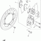 TT-R250 Передний тормозной суппорт
