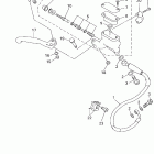 WR 400F Главный тормозной цилиндр,передний
