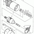 YZF 600R Стартер электрический