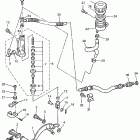 YZF 600R Задний торм цилиндр