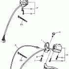 Virago 535 Рулевые переключатели