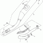 WR 400F Выхлопная система