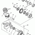 TW200LC/TW200L Коленчатый вал и Поршень