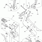 V Star 1100 Подножки