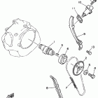 TT-R225 Цепь механизма газораспределения