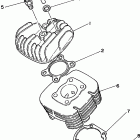 RT100L Головка цилиндра