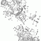 VIRAGO 1100-XV 1100 Головка цилиндра