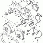 FZR600 Фара