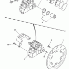 TT-R250 Задний суппорт тормозной