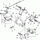 TW200LC/TW200L Подножки