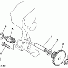 XT 350 Тахометр