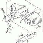 Virago 535 Фонарь задний