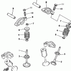 V-STAR CUSTOM-XVS650LC/XVS650L Клапана