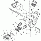 XT 350 Впускная система