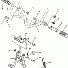 PW50L Подножки