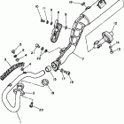 TW200LC/TW200L Выхлопная система
