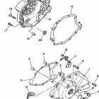 TW200LC/TW200L Крышка картера двигателя