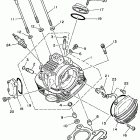 XT 225 Головка цилиндра
