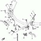 XT225L/XT225LC Рулевые переключатели