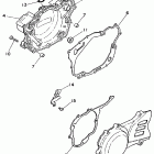 XT 350 Крышка картера двигателя