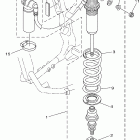 TT-R250 Задняя подвеска