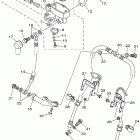 Road Star Главный тормозной цилиндр,передний